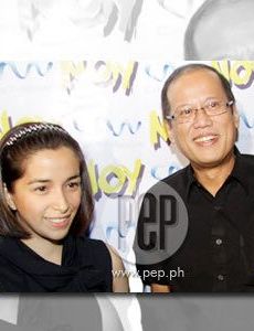 Noynoy Aquino and Shalani Soledad