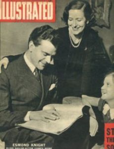 Frances Clare and Esmond Knight