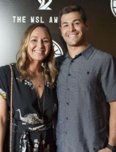 Carissa Moore and Luke Untermann