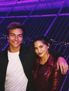 Peyton Meyer and Paris Berelc