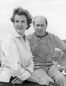 Princess Maria Pia of Bourbon-Parma and Prince Alexander of Yugoslavia (b. 1924)