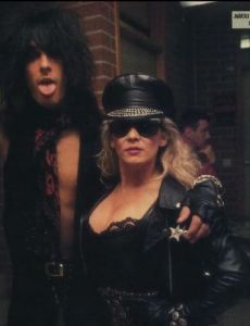 Nikki Sixx and Donna McDaniel