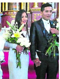 Magaly Solier and Erick Plinio Mendoza Gómez