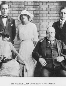 George Reid (Australian politician) and Florence Ann Brumby