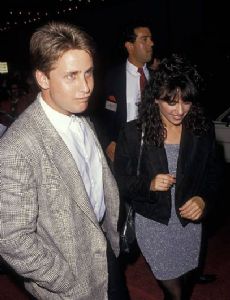 Emilio Estevez and Susanna Hoffs