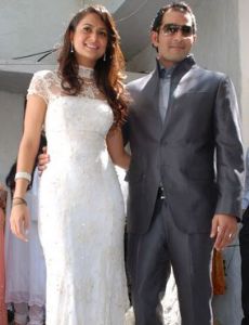 Amrita Arora and Shakeel Ladak