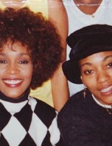 Whitney Houston and Robin Crawford