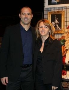 Gábor Király and Zsanett Király