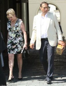 Ivana Trump and George Syrovatka