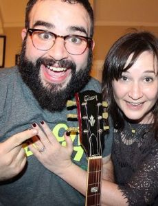 Doree Shafrir and Matt Mira