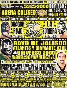 Arena Coliseo 70th Anniversary Show