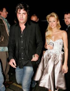 Paris Hilton and Brandon Jack James