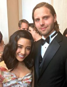 Constance Wu and Ben Hethcoat