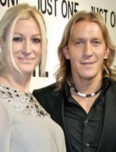 Michel Salgado and Malula Sanz