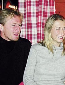 Petr Korda and Regina Rajchrtová