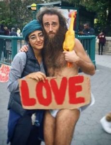 Golshifteh Farahani and Matthew Silver