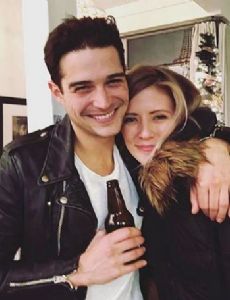 Danielle Maltby and Wells Adams