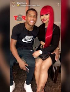 Blac Chyna and Devin Haney