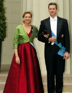 Cristina de Borbon and Inaki Urdangarin
