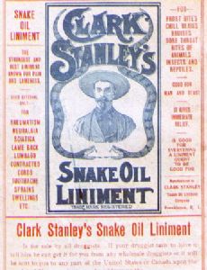 Snake oil