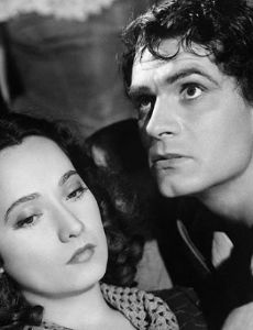 Laurence Olivier and Merle Oberon