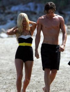 Paris Hilton and Lucas Babin