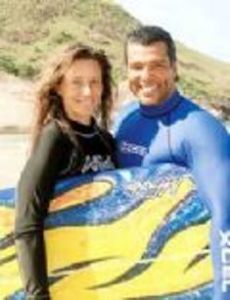 Maurício Mattar and Sofia Cerveira