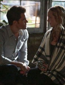 Candice King and Paul Wesley