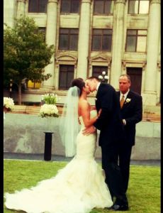 Carly Patterson and Mark Cardwell