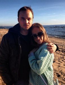 Yulia Arshavin and Andrey Chadov