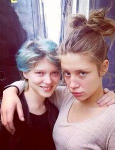 Léa Seydoux and Adèle Exarchopoulos