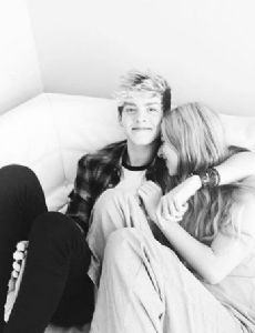 Anais Gallagher and Reece Bibby