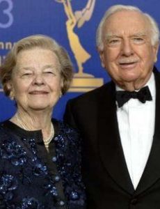 Walter Cronkite and Betsy Maxwell