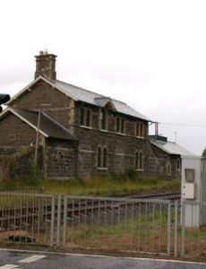 Cromore railway station