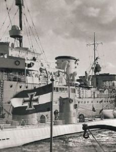 German submarine tender Saar
