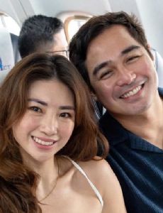 Benjamin Alves and Chelsea Robato