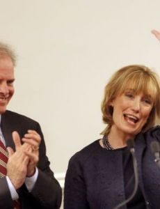 Margaret Wood Hassan and Thomas Hassan