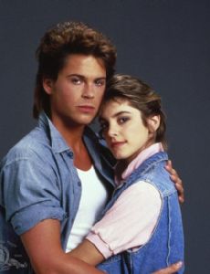 Rob Lowe and Cynthia Gibb