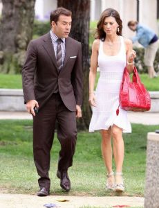 Jeremy Piven and Perrey Reeves