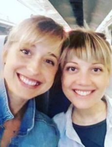 Nicki Clyne and Allison Mack