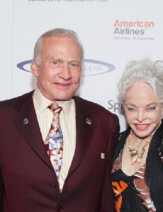 Buzz Aldrin and Lois Driggs Cannon