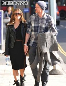 Damien Duff and Elaine Duff