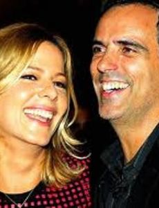 Paula Toller and Lui Farias