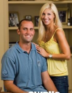 Matt Schaub and Laurie Flynn (cheerleader)