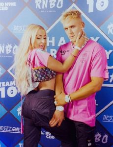 Tana Mongeau and Jake Paul