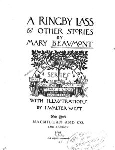 Mary Beaumont (author)