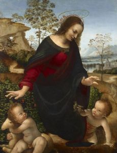 The Madonna and Child with the Infant St. John the Baptist (Leonardo da Vinci)