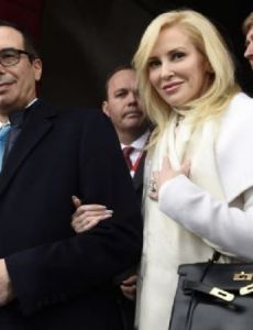 Louise Linton and Steven Mnuchin