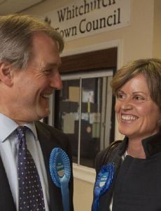 Owen Paterson and Rose Paterson
