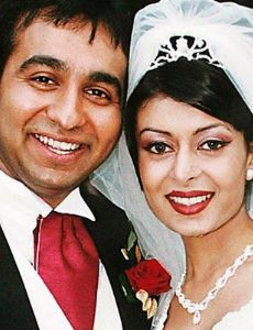Raj Kundra and Kavita Kundra